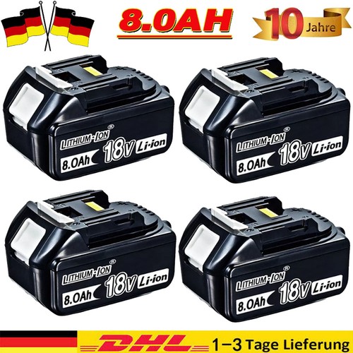 18v 8ah für - 4x,