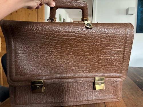 Alte aktentasche lehrertasche - aktentasche,