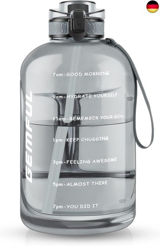 Liter trinkflasche mit - liter,