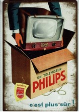 Philips Fernseher TV Schild