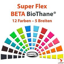 BioThane® Meterware SuperFlex BETA leicht wasserfest Gurtband | 9/13/16/19/25 mm