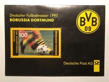 Fußballverein Borussia Dortmund BVB Briefmarken Sonderdruck 1991