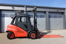 LINDE H40D 4t STAPLER DIESEL SEITEN UND ZINKENVERSTELLER KABINE KLIMA UVV