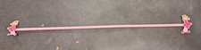 Hochbett Gardinenstange/Vorhangstange Rosa für Mädchen / 1,20-2,10 cm Ausziehbar