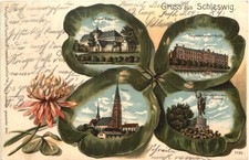 Gruss aus Schleswig - Litho