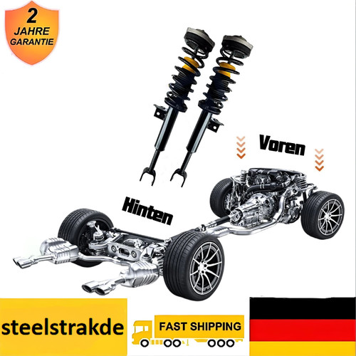 Komplett stoßdämpfer - 2x,