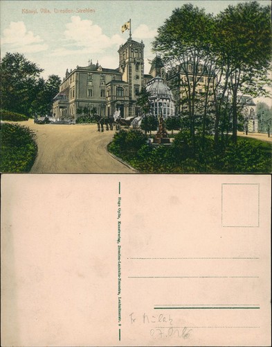 Ansichtskarte strehlen dresden - ansichtskarte, strehlen-dresden