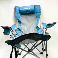 WEJOY 2-in-1 Campingstuhl (ohne OVP) Klappbarer Liege Faltbarer