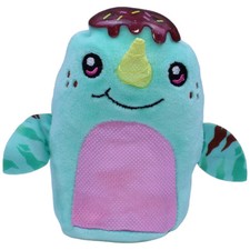 Funrise Crushie Fluffies Series 1, Nicky Narwhal Kuscheltier 11cm Gebraucht Narw