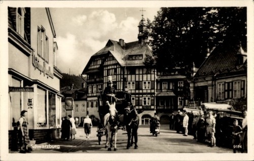 Schwarzburg thüringen - ak,