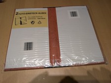 2 X Foto-Einsteck-Album: 10 x