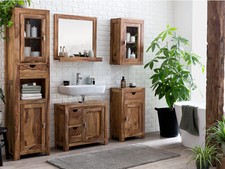 Badmöbel Set Hochschrank