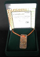 Year Of The Dragon Cameroon 2024 Necklace with Silver Coin