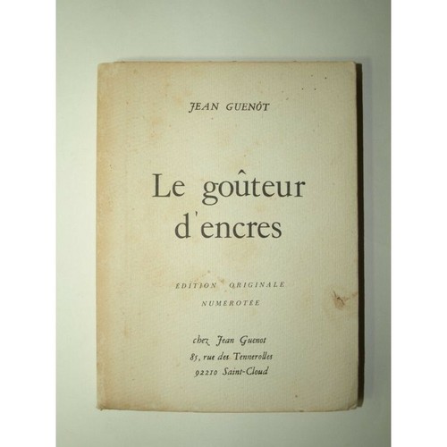 Guénot jean goûteur - guÉnot,