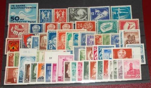 Ddr postfrisch 50ziger jahre - ddr,