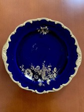 Prunkschale echt Cobalt