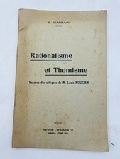 F. Warrain / Rationalismus und