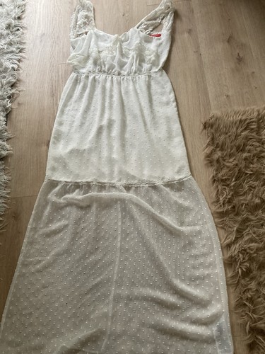 Guess damen maxikleid weiß - guess,