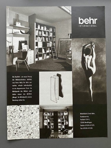 Möbelfabrik erwin behr - erwin,