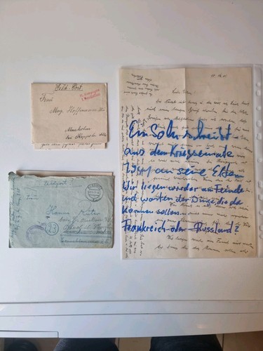 Feldpost briefe 1941 - briefe,