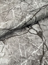 PVC Tischdecke JURA GRAU