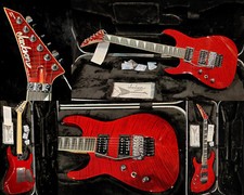Jackson USA Custom Shop Dinky- DK1 | Trans Flame Red | Lefthand