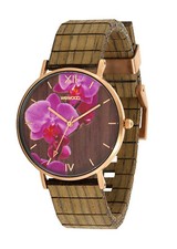 Wewood Uhr: AURORA FLOWER NUT