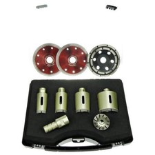 9 tlg Diamantbohrer Bohrkronen