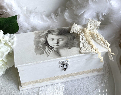 Shabby holz schatulle - shabby,
