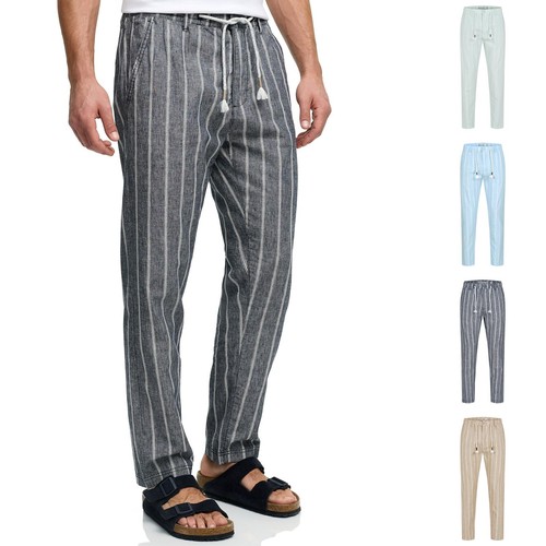 Indicode herren leinenhose - indicode,