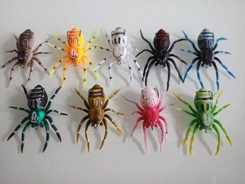 Spinne gummiköder wobbler - spinne,