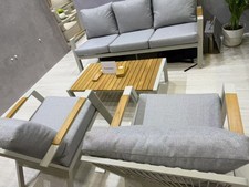 5-Sitzer Gartenmöbel Set gemütliche Sitzgruppe für den Garten oder die Terrasse