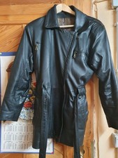 Damenledermantel echtes