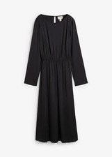 Neu Satinkleid Gr. 46 Schwarz