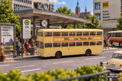 Wiking 730 man bus - wiking,