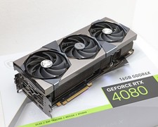 MSI RTX 4080 Suprim X - mit OVP - 16GB Nvidia GeForce Grafikkarte