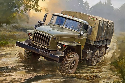 Zvesda ural 4320 lkw - zvesda,