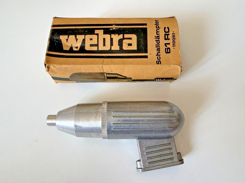 Webra 61rc auspuff endtopf - auspuff,