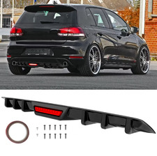 Schwarz Glänzend Heckansatz