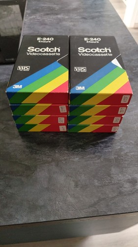 Vhs leerkassetten konvolut - vhs,