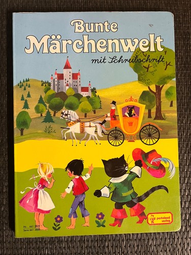 Bunte märchenwelt mit - bunte,