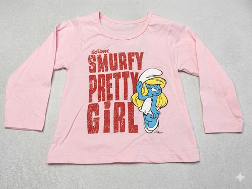 Langarmshirt die schlümpfe - langarmshirt,