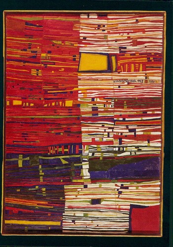 Kunst postkarte 1999 - ak, kunst-postkarte