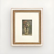 Manet Edouard Stillleben Clematiten Offset seltene französische Lithographie 1949