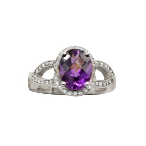 Amethyst ring natürlich - ,