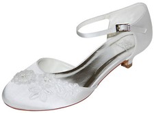 HBH Satin Brautschuhe, innen