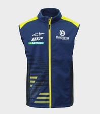 Husqvarna Team Softshell Vest Racing MX Moto Cross Enduro Offroad Funktional