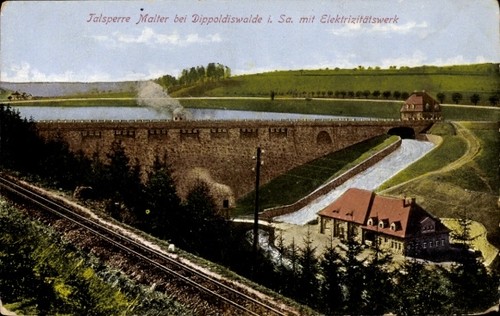 Malter dippoldiswalde - ak,