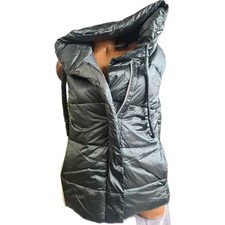 Soccx Weste Steppweste Damen Jacke grün grau Ton (2 825) NEU