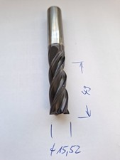 Fräser VHM 16 Vollhartmetall Schlicht Schrupp Neu Nachgeschliffen Beschichtet